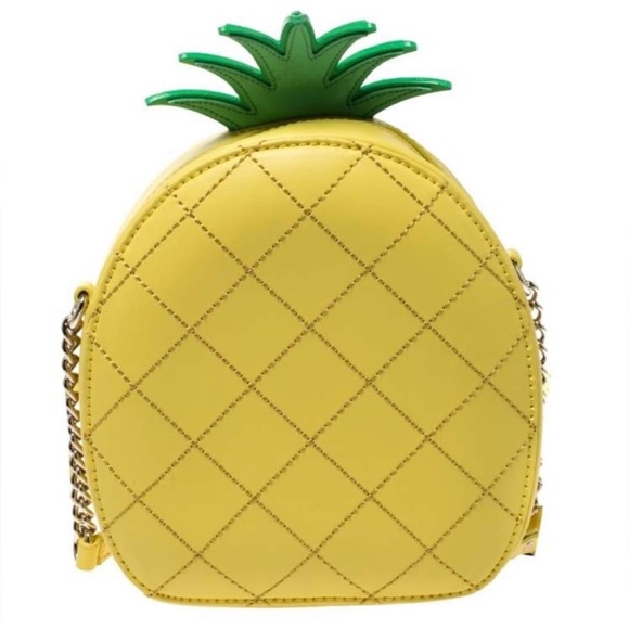 KATE SPADE “How Refreshing” Novelty Pineapple Crossbody - Picture 3 of 15